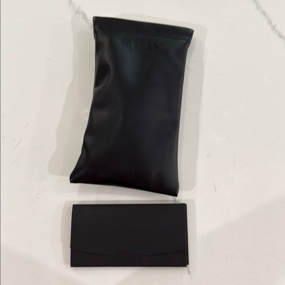 Quay Australia Black HYPED UP Sunglasses